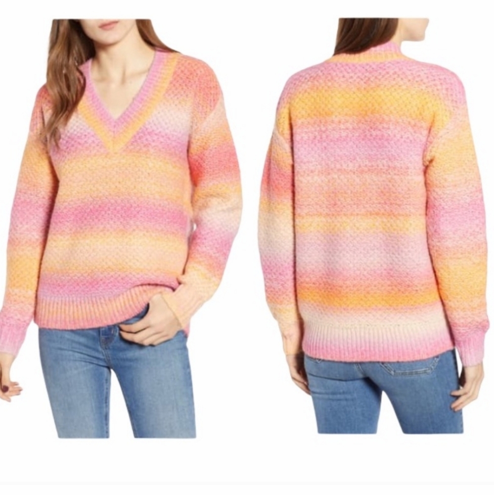 Rebecca Minkoff Andy Sweater- Sunset Pink